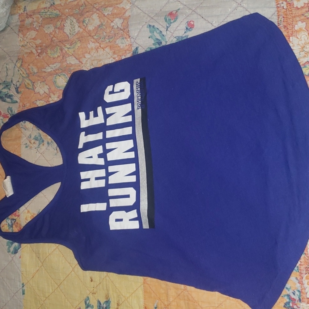Pink tank top xs